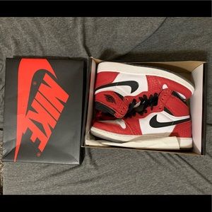 Jordan 1 Retro High Top Spider-Man Origin Story